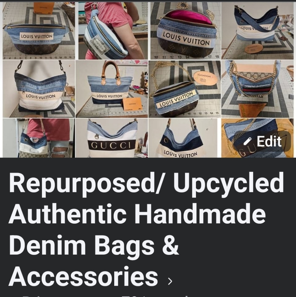 Upcycled Bracelet Made With Authentic Louis Vuitton Materials. - Picture 10 of 10
